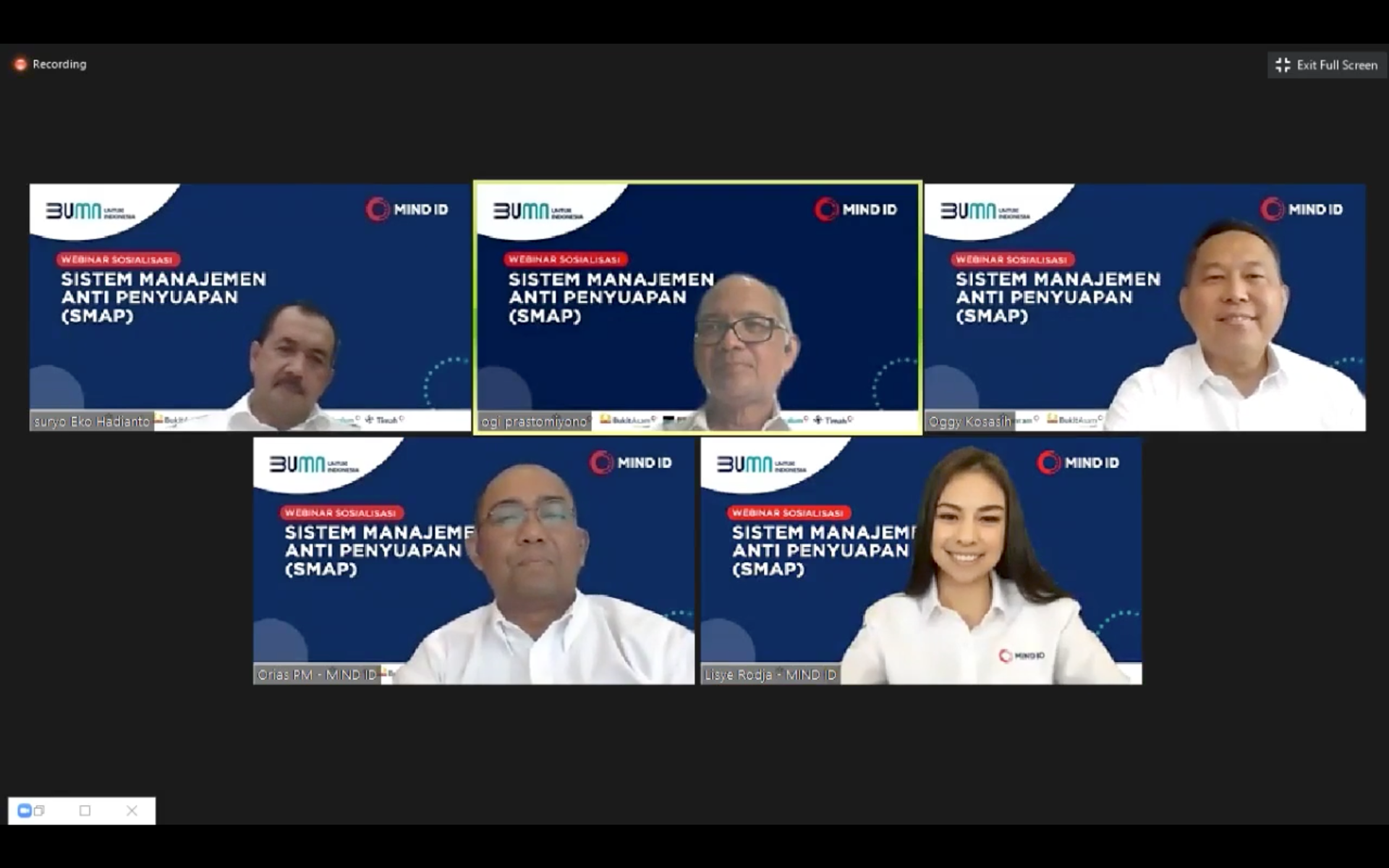 Pernyataan Anti-Penyuapan dan Korupsi