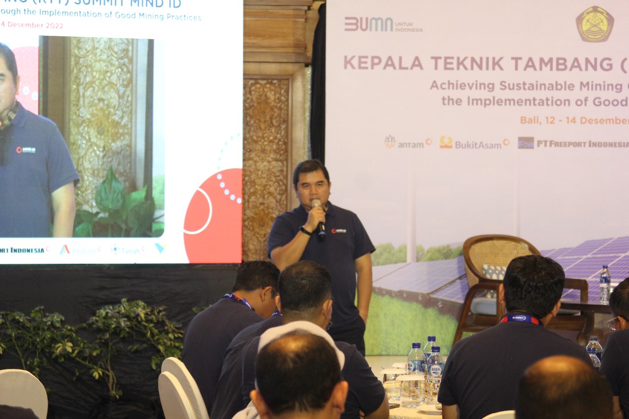 Pastikan Operasional Sesuai Prinsip Good Mining Practice, MIND ID Gelar Kepala Teknik Tambang Summit