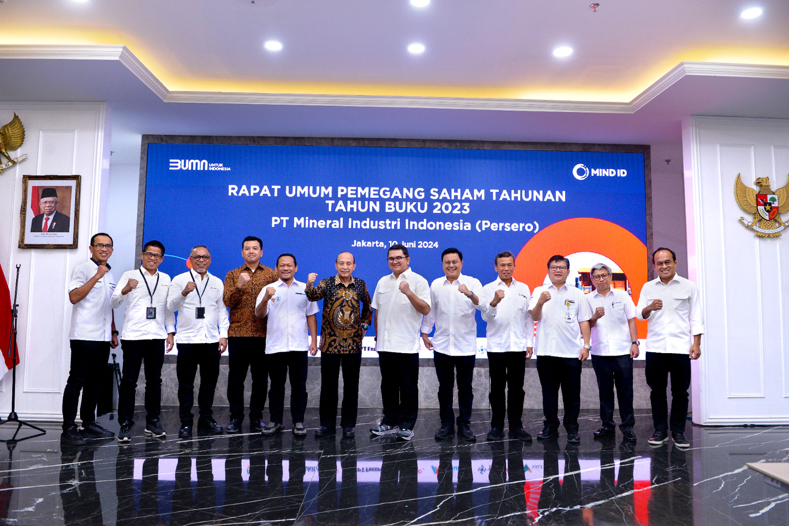 RUPST 2023 Ketok Laba Rp27,5 Triliun, MIND ID Lanjutkan Kinerja Berkelanjutan